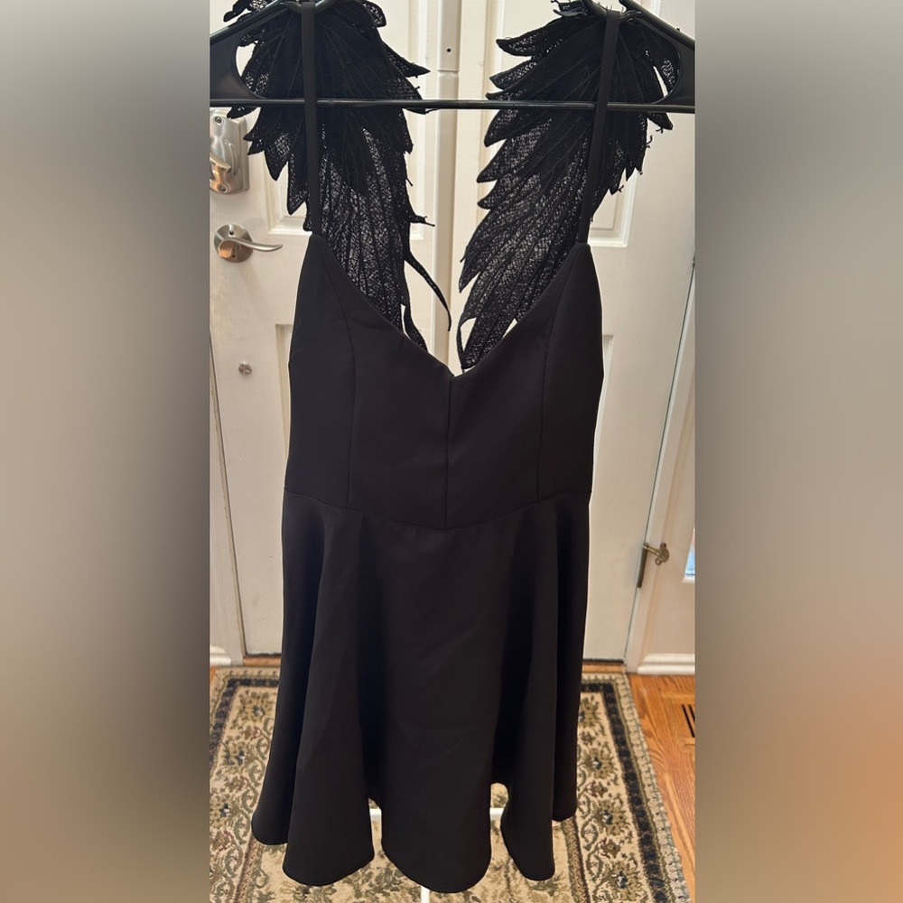 Black Wing Dress